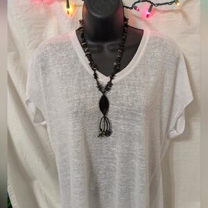 Artisan Statement Necklace 21" long